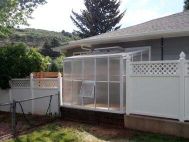 small lean to greenhouse, small lean to greenhouses, solar greenhouse, small greenhouses for sale